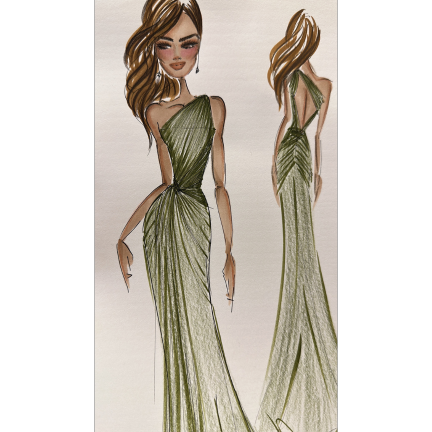 Desenho-vestido-verde-ana